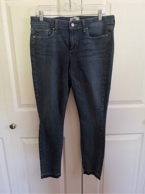 PAIGE Cropped Ankle Jeans